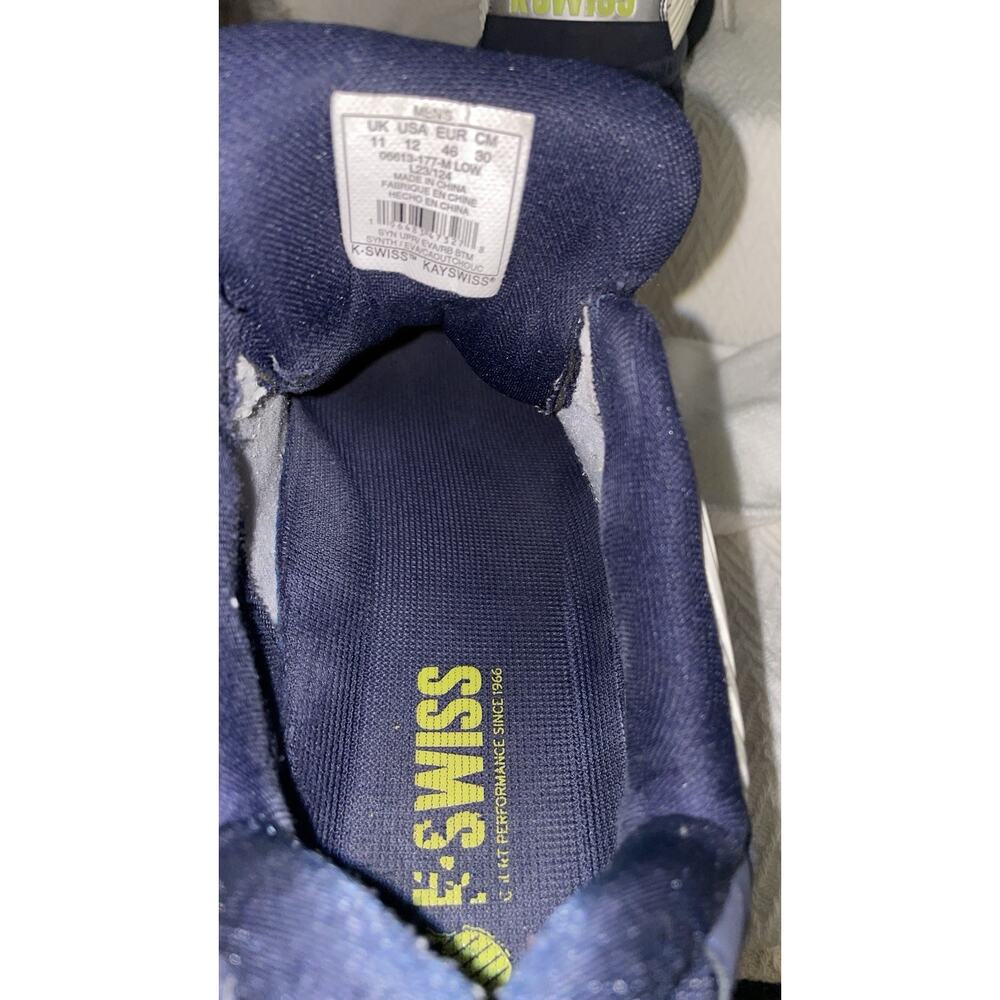 K-Swiss Men's Hypercourt Supreme Tennis Pickleball Sneakers Size 11 US - Picture 5 of 6